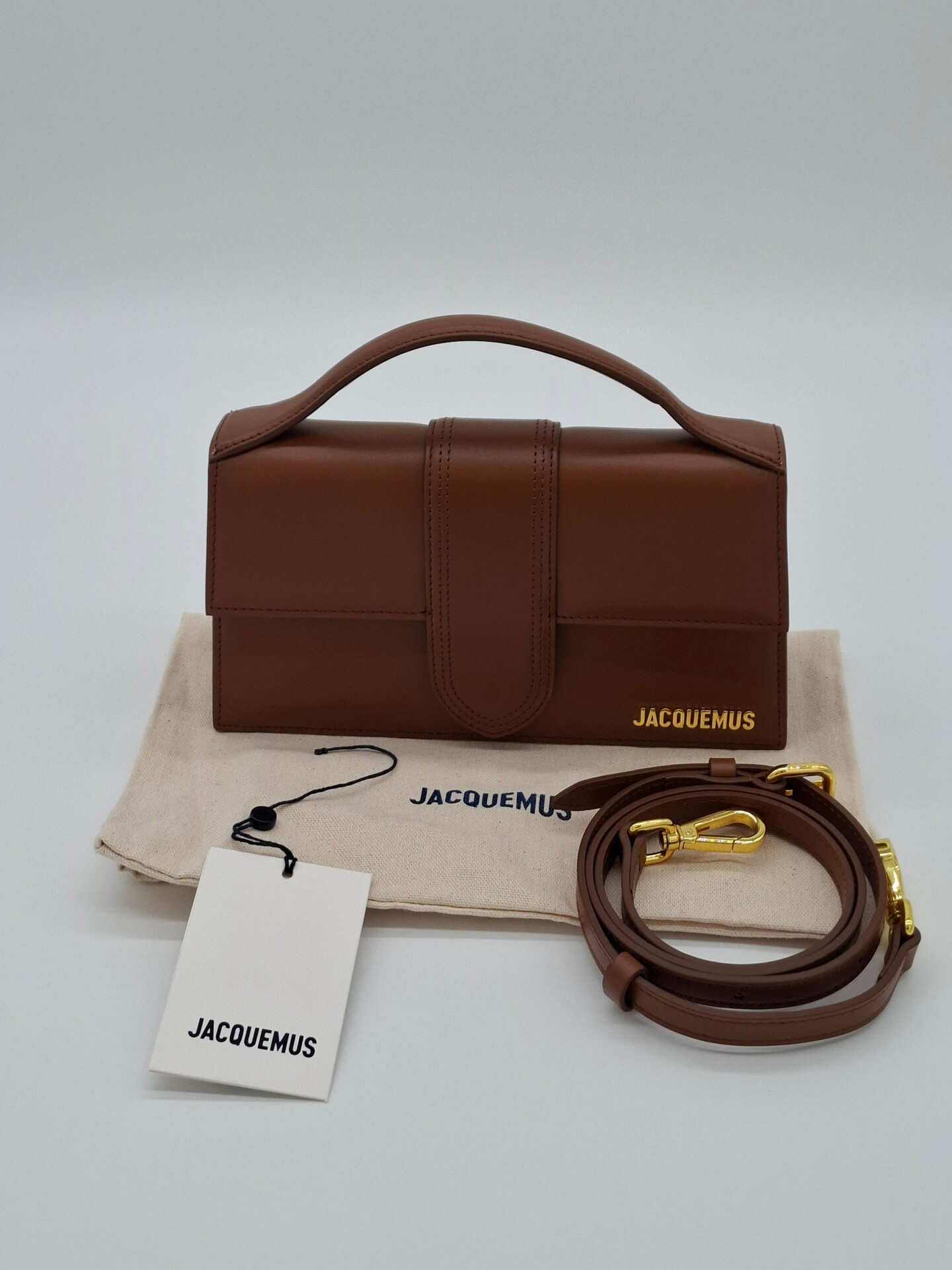 Jacquemus Le Grand Bambino Lightbrown
